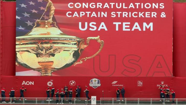 USA win the Ryder Cup